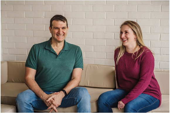 Editors Randy and Laura