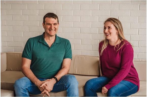 Editors Randy and Laura