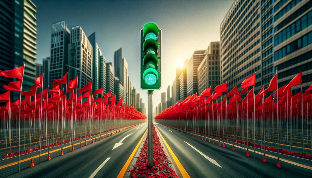 Filtering Feedback #3: Green Lighting Red Flags